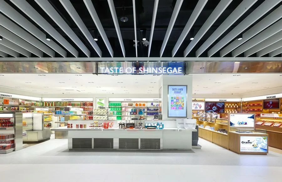 TASTE OF SHINSEGAEの食品売場