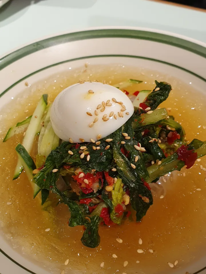 若大根キムチの冷麺