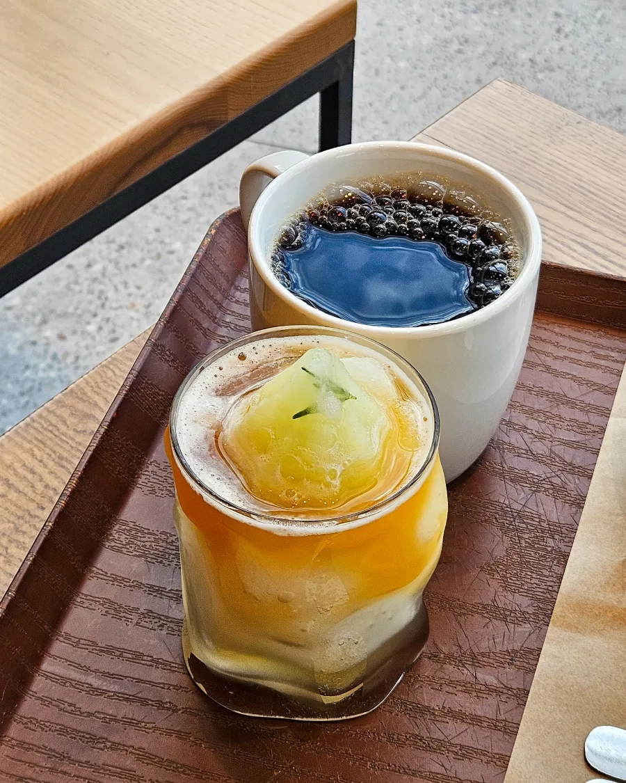 山形の氷のドリンクとコーヒー