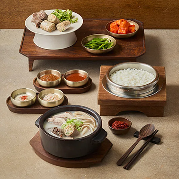 シンドンジン米の釜炊きご飯定食