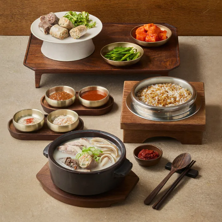 雑穀の釜炊きご飯定食