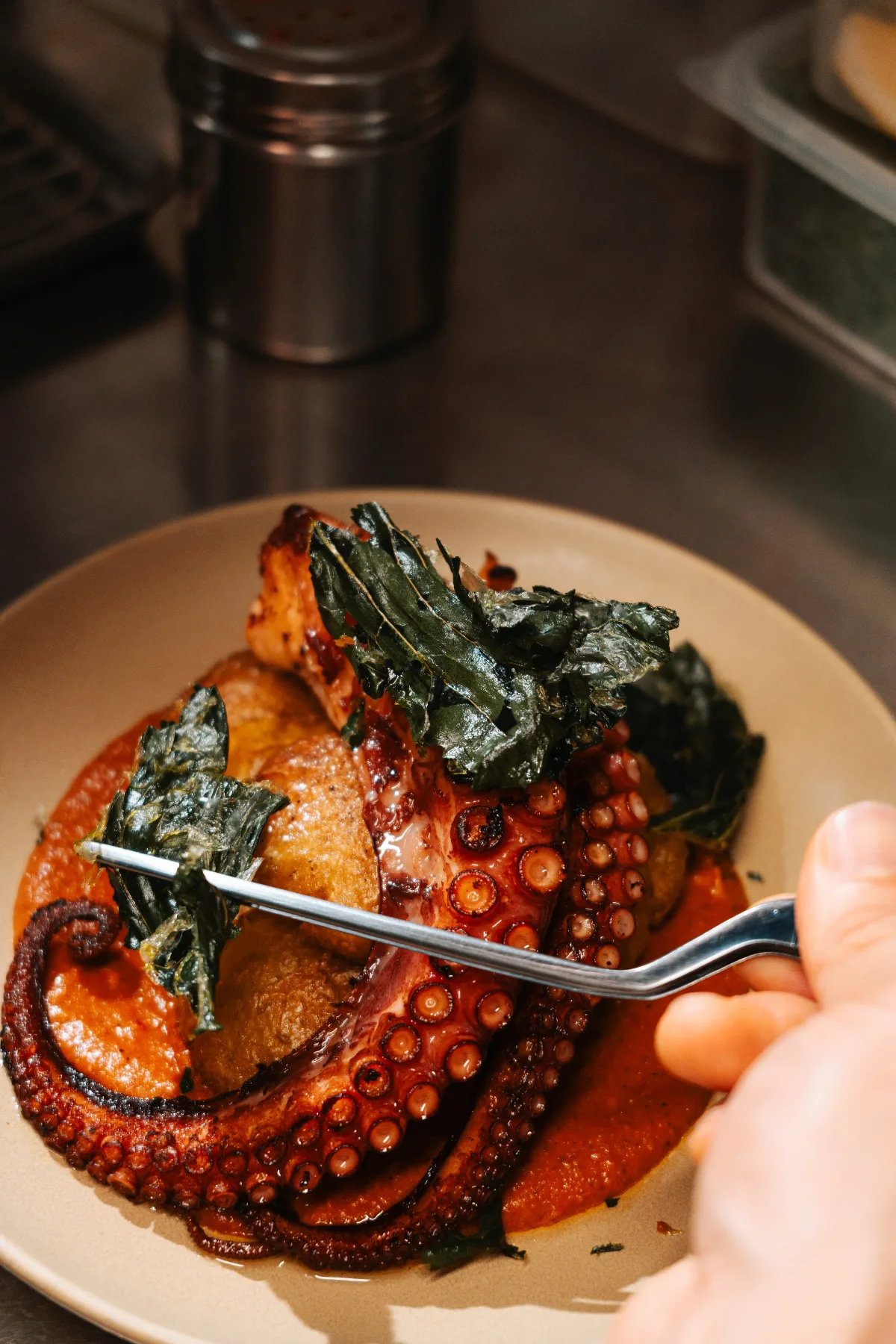 TAPA COPA 龍山本店 — タコのグリルとじゃがいも