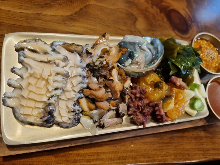 海産物の盛り合わせ