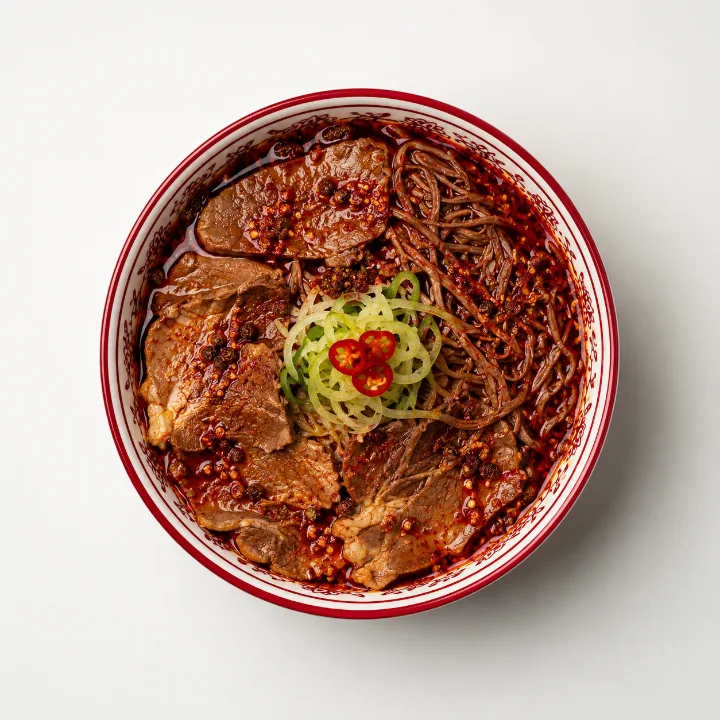 マーラーチャドルバギ・牛バラ肉のフォー