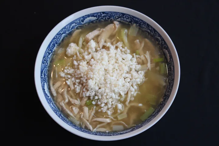 鶏絲麺