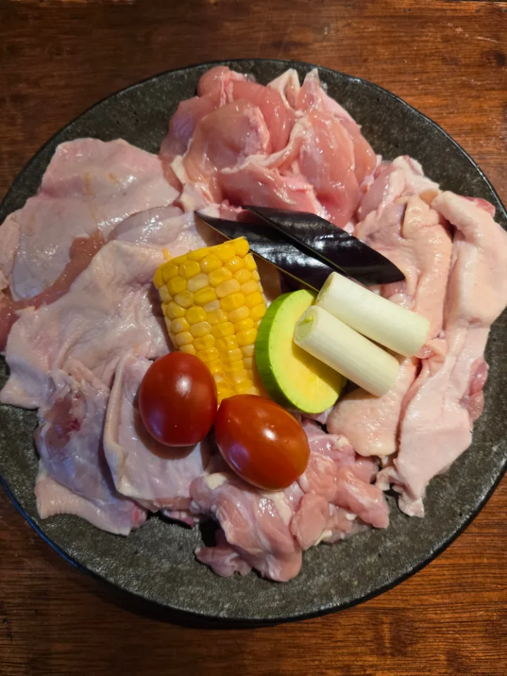 鶏焼き盛り合わせ（1000g・4人前）