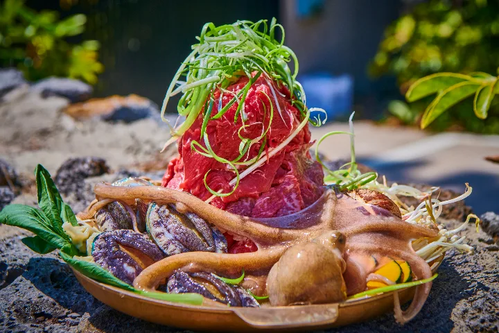 ハルラ山プルコギ（4人前・1,200g）