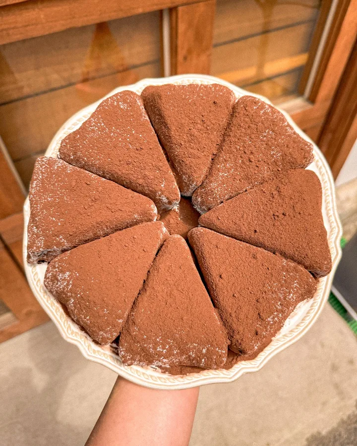 チョコもちチーズケーキ