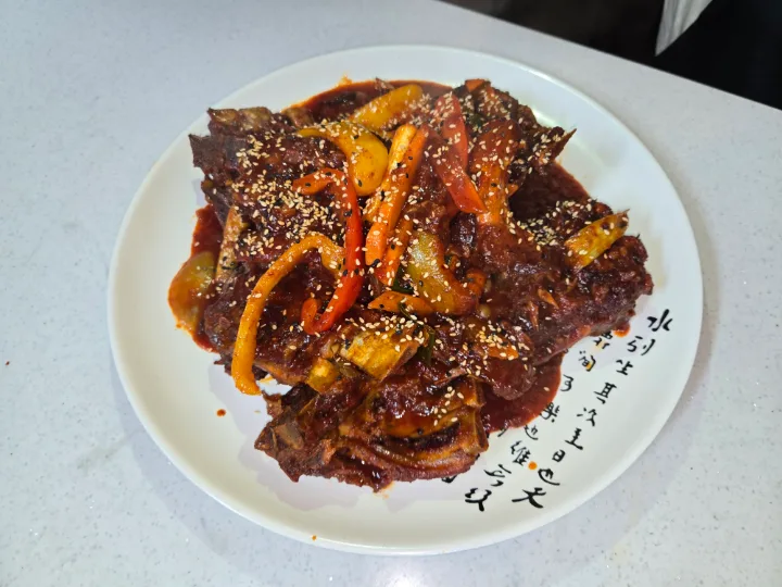 骨付き肉のオーブン焼き
