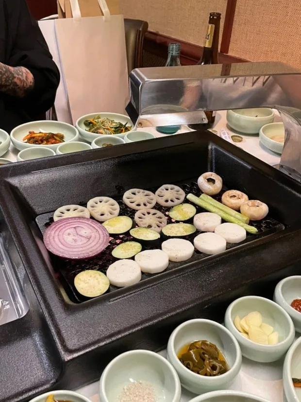 季節の焼き野菜盛り合わせ