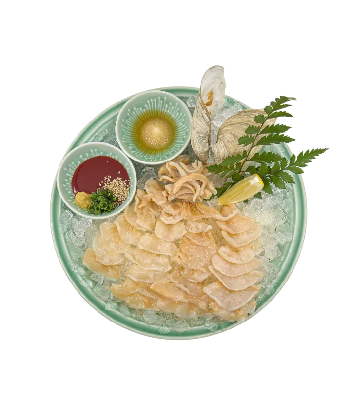 ミル貝の刺身