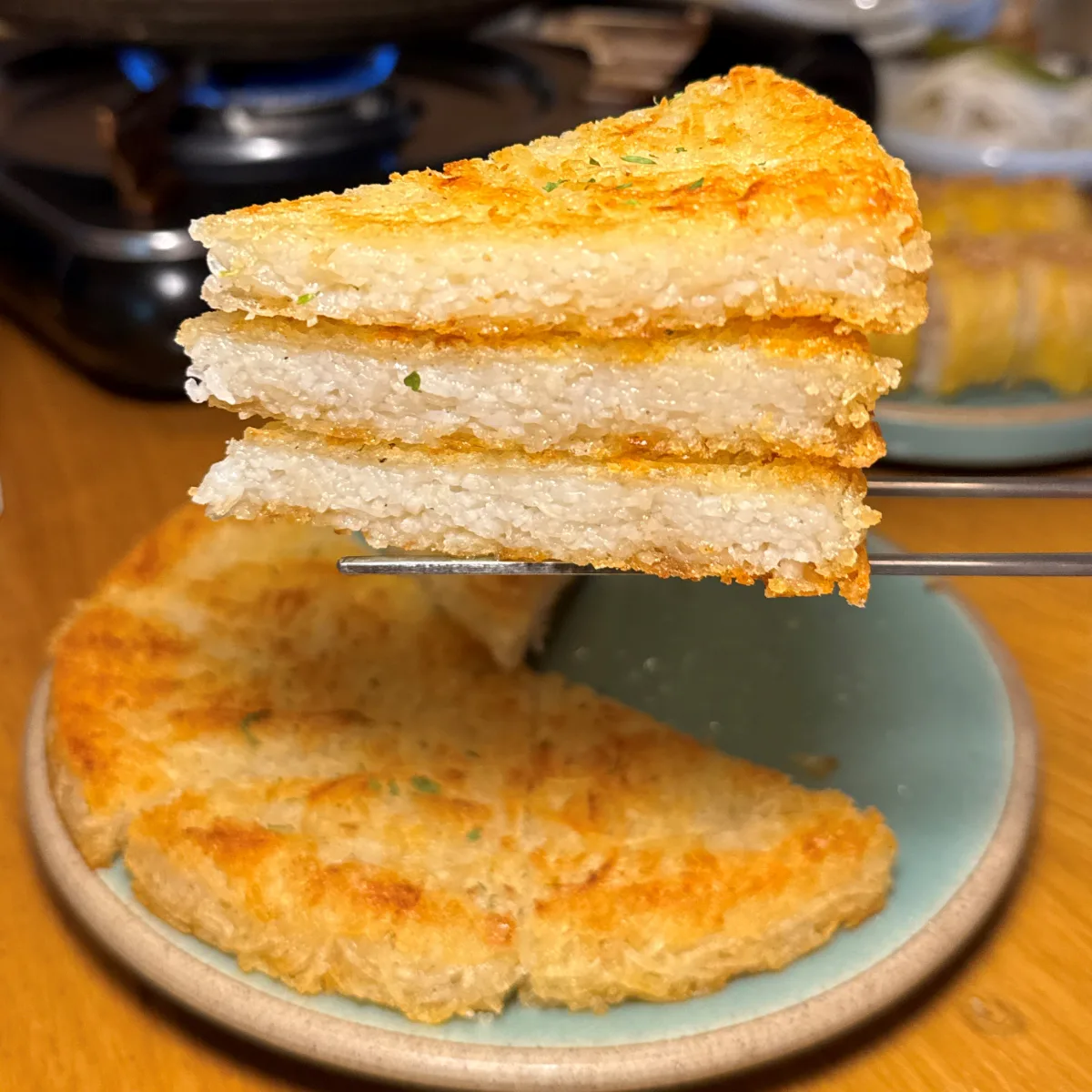 厚みが見えるカムジャジョン