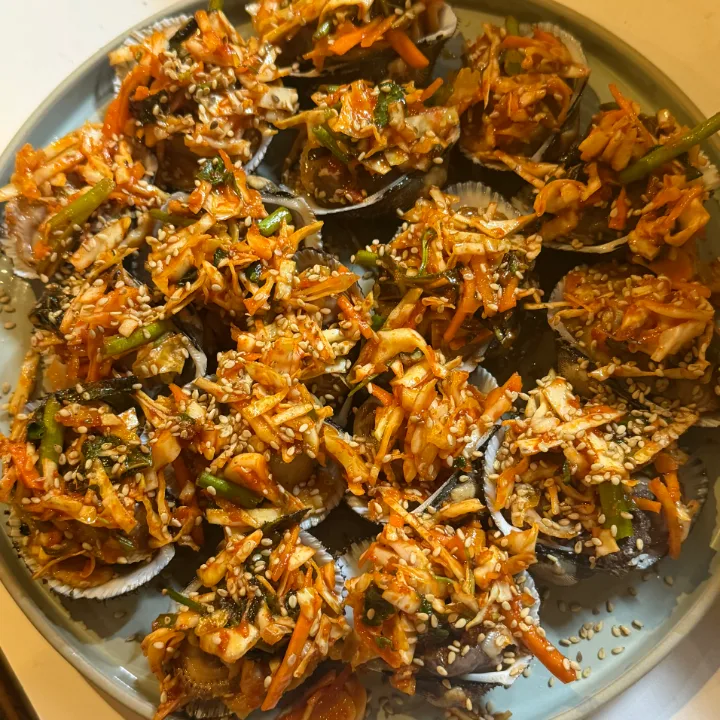 赤貝の和え物